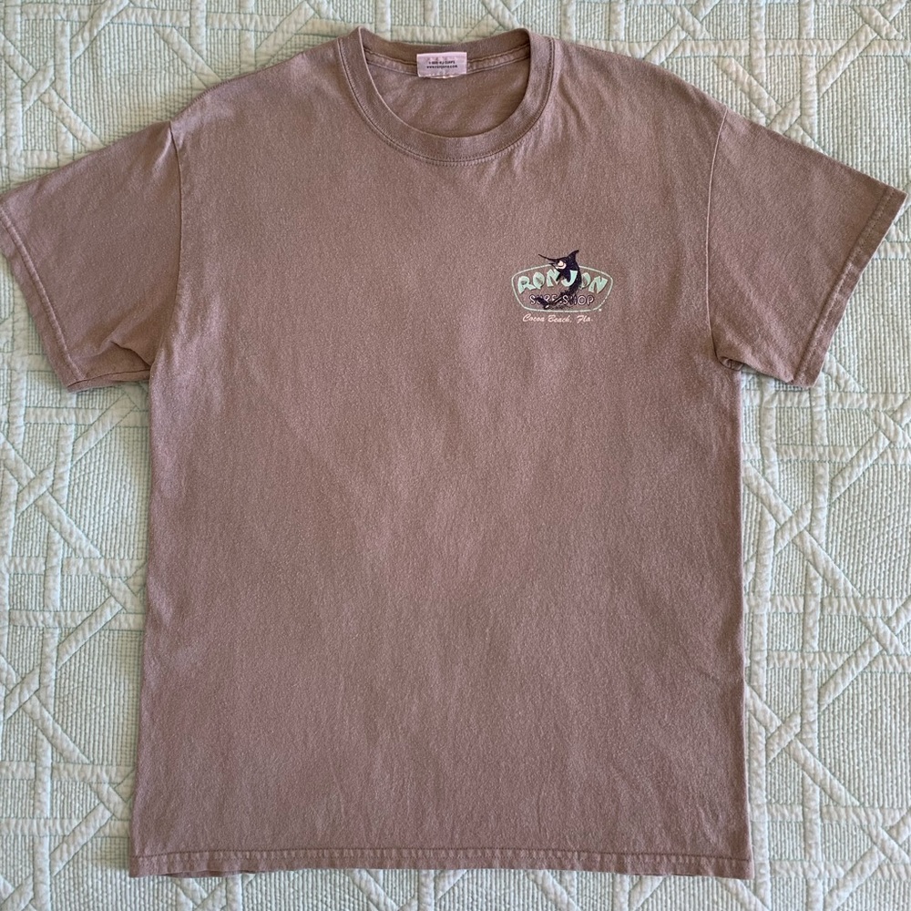 Ron Jon Surf Shop Gray Surfer Tshirt. Unisex Shirt.